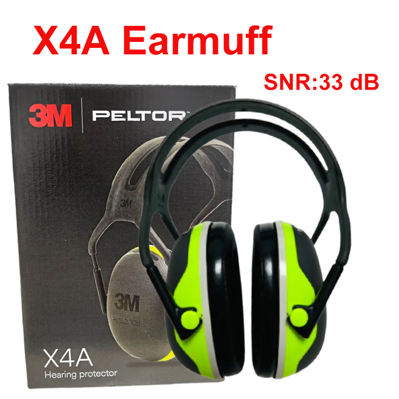 Shooting Ear Muff - Originele 3M X4A geluidsbestendige polijstworkshop school