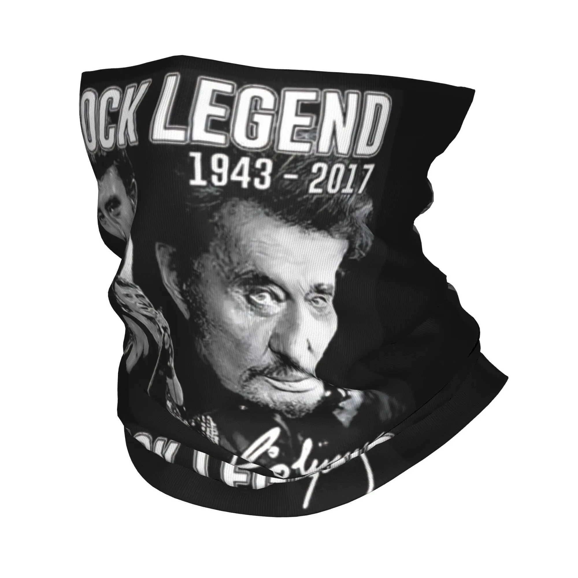 Outdoor Hunting Youtube - Johnny Hallyday Franse rockzanger Winterhoofdband Nekwarmer