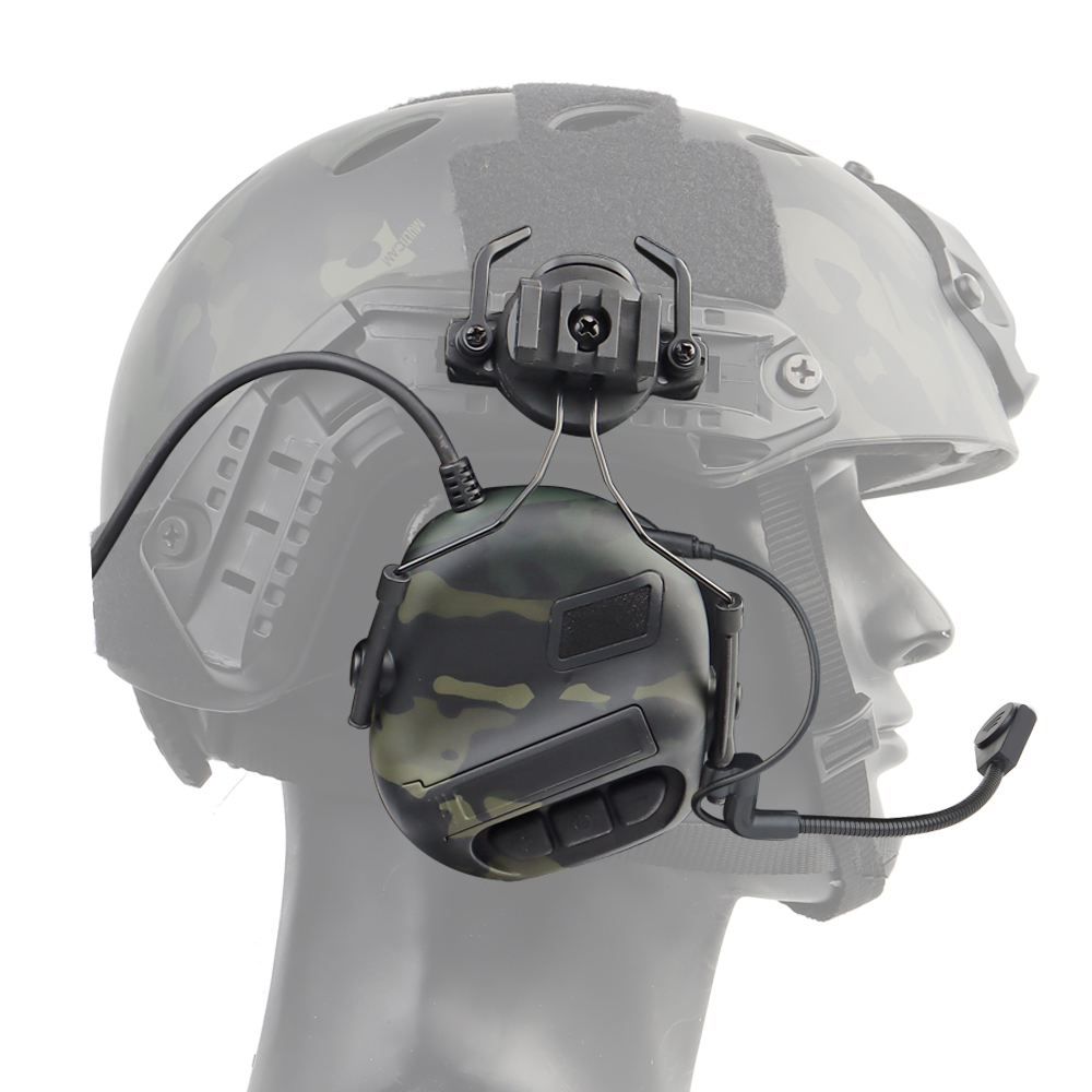 Shooting Ear Muff - Lpred Tactische Helm Headset Ruisonderdrukking Geluid