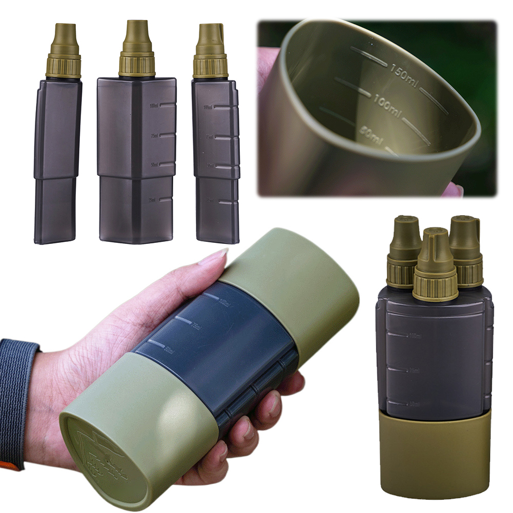 Outdoor Hunting Kitchen - 3-in-1 Outdoor Camping Kruidendispenser Fles BBQ