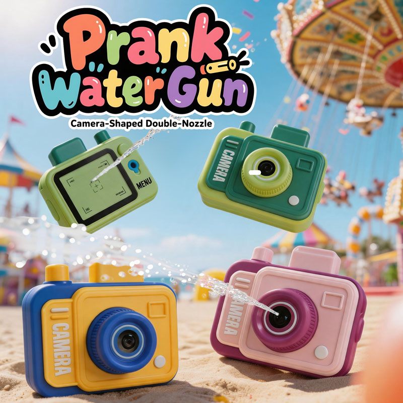Outdoor Hunting Toys - Dubbelzijdig waterpistool Camera Water Prank Gun