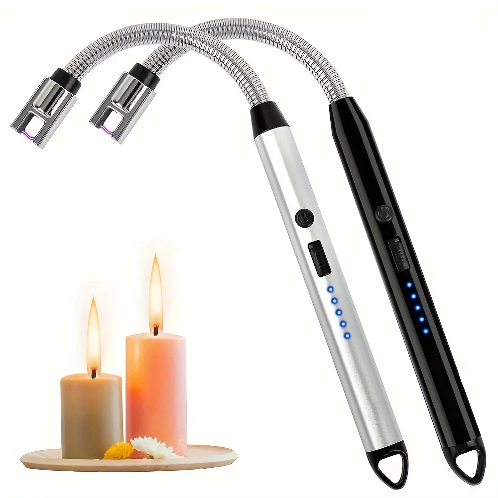 Outdoor Hunting Kitchen - 2-pack elektrische kaarsenaansteker Plasma Arc oplaadbare