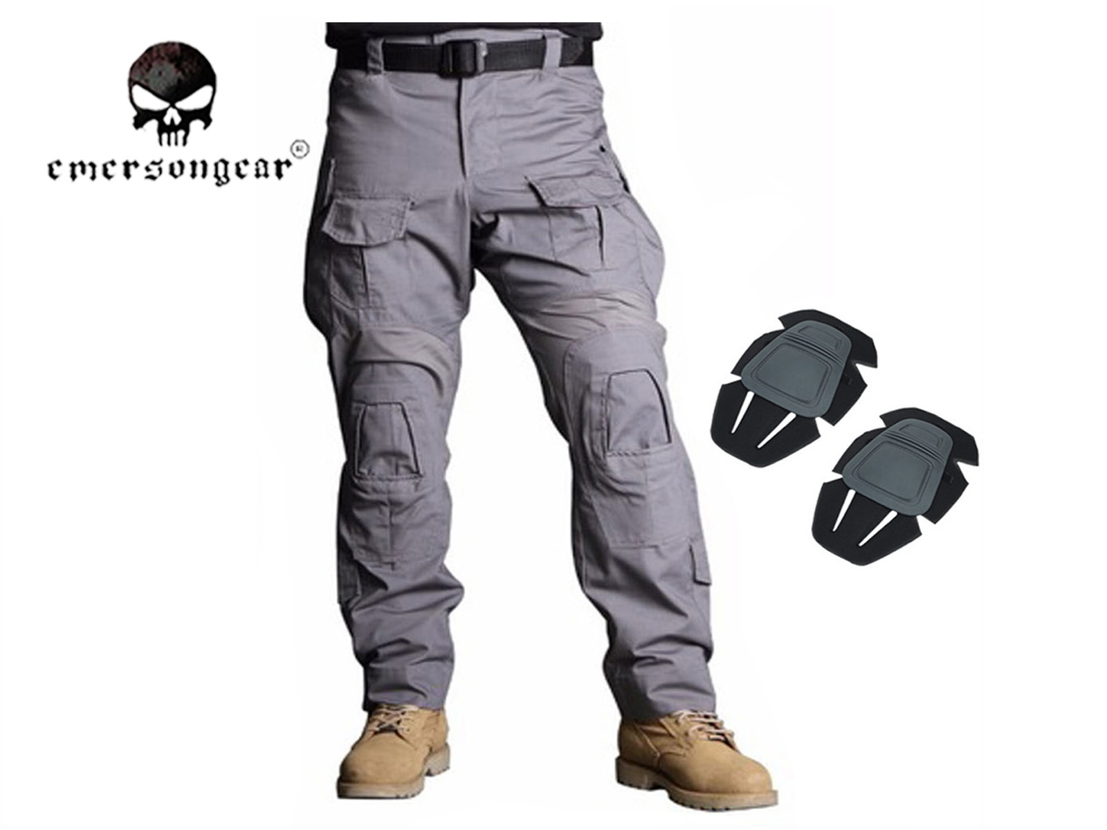 Outdoor Hunting Trousers - Emersongear EM9294 Grijze G3 Tactische Combatbroek