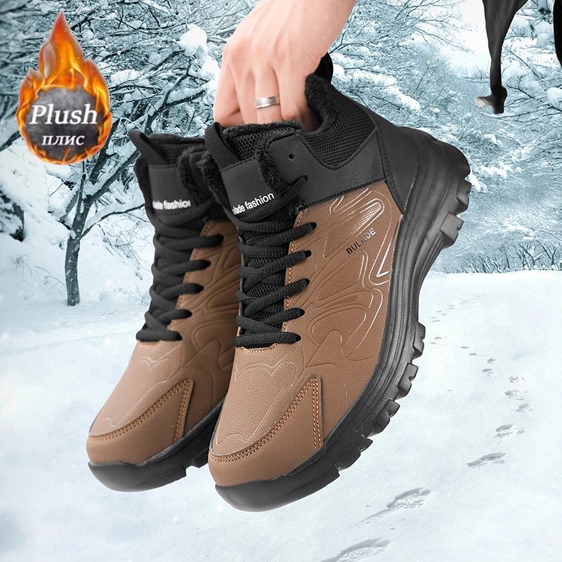 Hunting Outdoor Boots - ELUVA Heren Snowboots Waterdicht geïsoleerde winterlaarzen