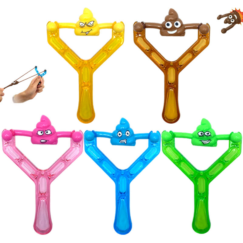 Outdoor Hunting Toys - 5PCS Grappige Schieten Katapult Prank Fake