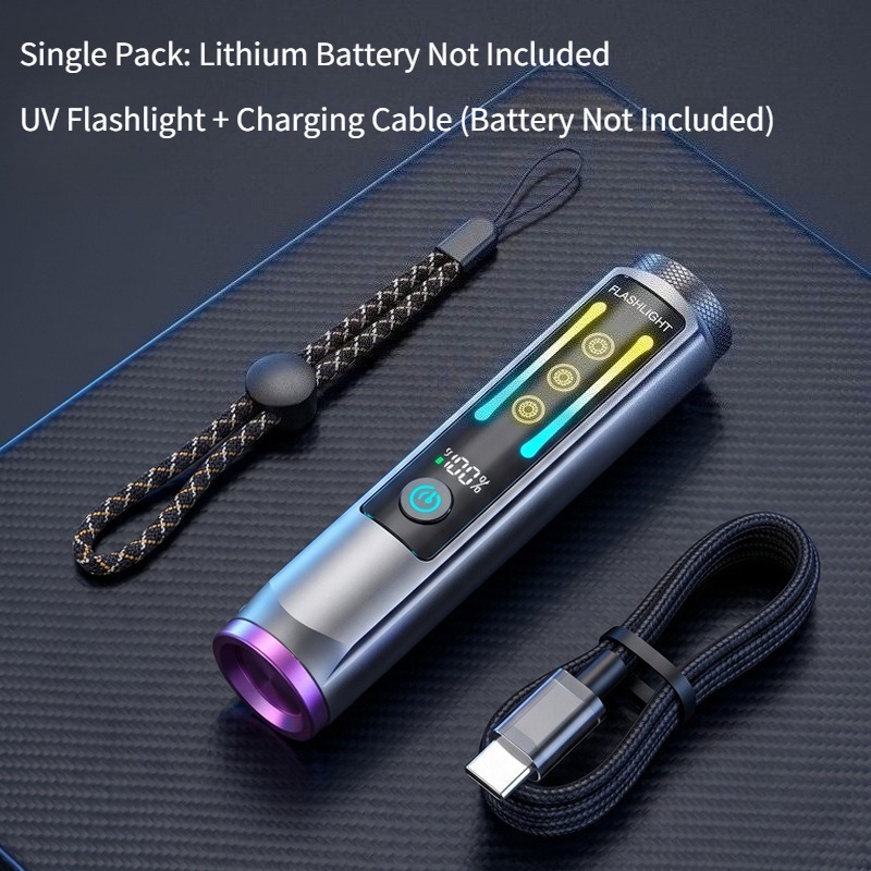 365nm Hoge Vermogen Oplaadbare - Tactical Flashlight Rechargeable recensie en prijs