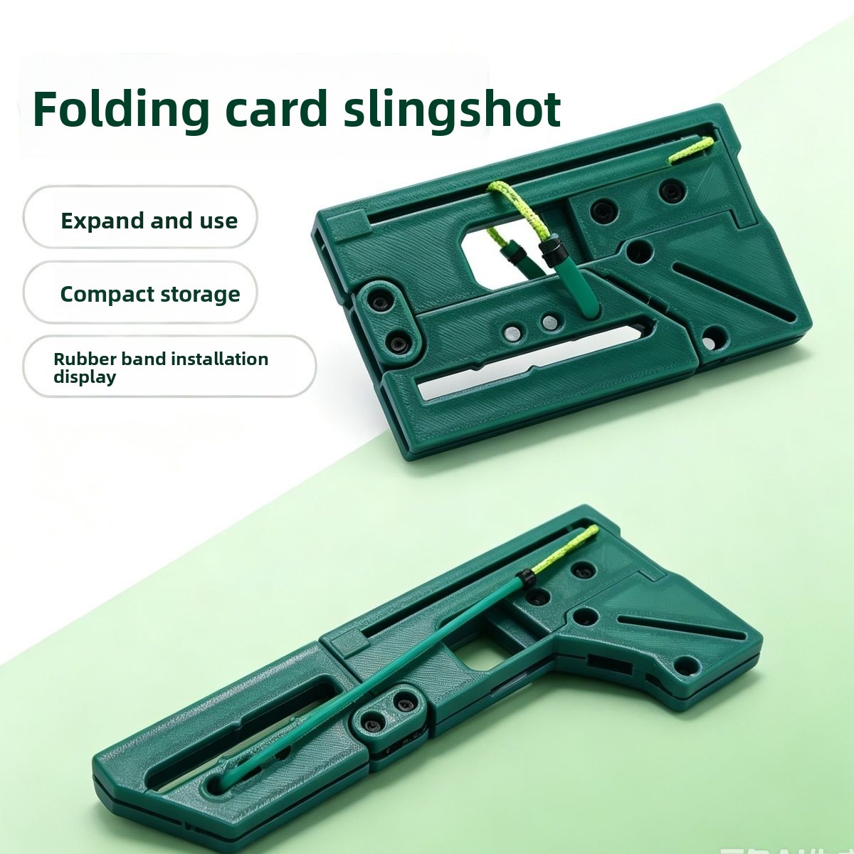 Opvouwbare kaart-slingshot, dr - Outdoor Hunting Products recensie en prijs