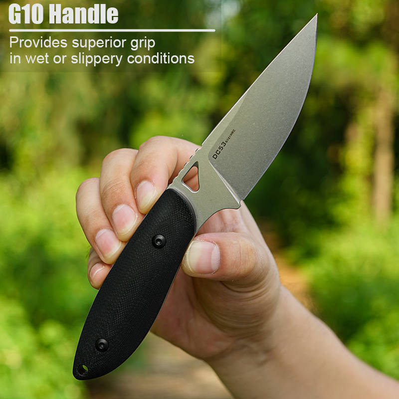 DC53 Staal G10 Handvat Vast me - Hunting Camp Outdoor Kitchen recensie en prijs