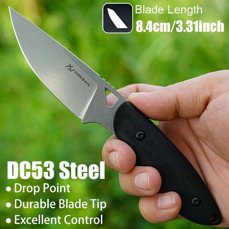DC53 Staal G10 Handvat Vast me - Hunting Camp Outdoor Kitchen recensie en prijs