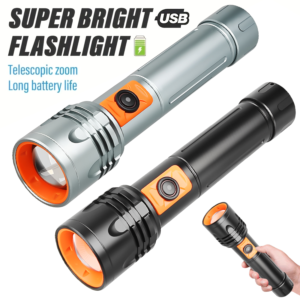 Krachtige LED-zaklamp Oplaadba - Tactical Flashlight Rechargeable recensie en prijs