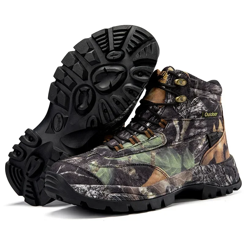 Hoge camouflage jachtlaarzen v - Hunting Outdoor Boots recensie en prijs