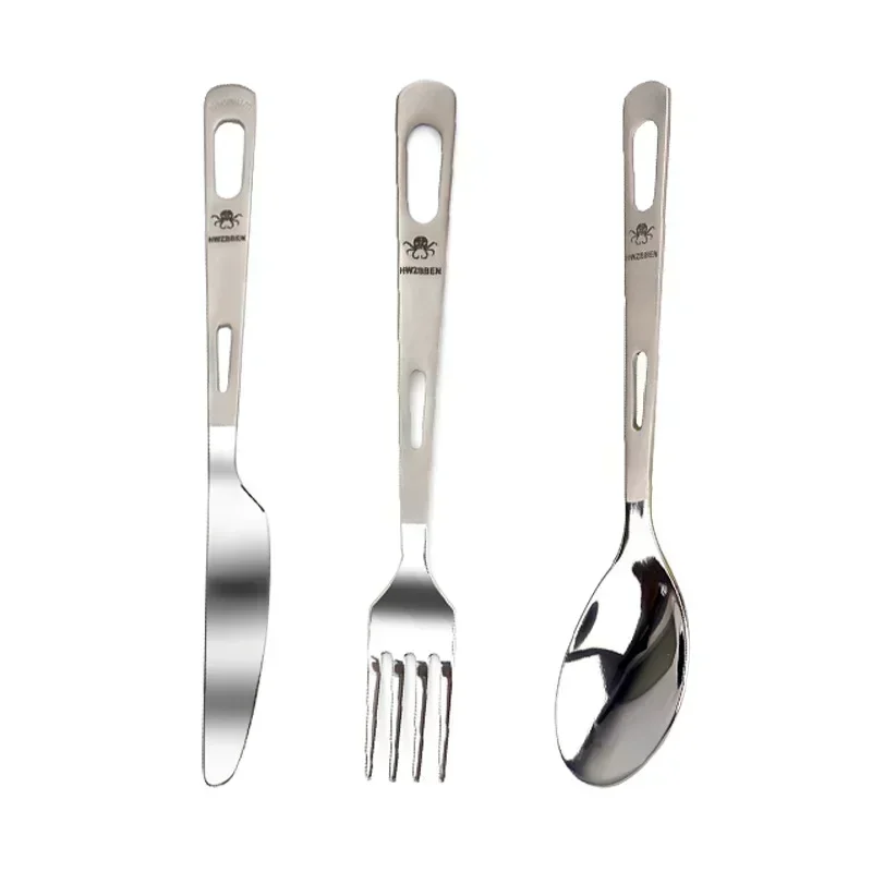Hwzbben Titanium Vork Lepelmes - Outdoor Hunting Kitchen recensie en prijs