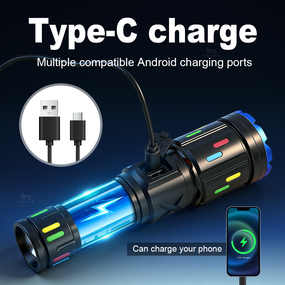 XHP70 Krachtige campingzaklamp - Tactical Flashlight Rechargeable recensie en prijs