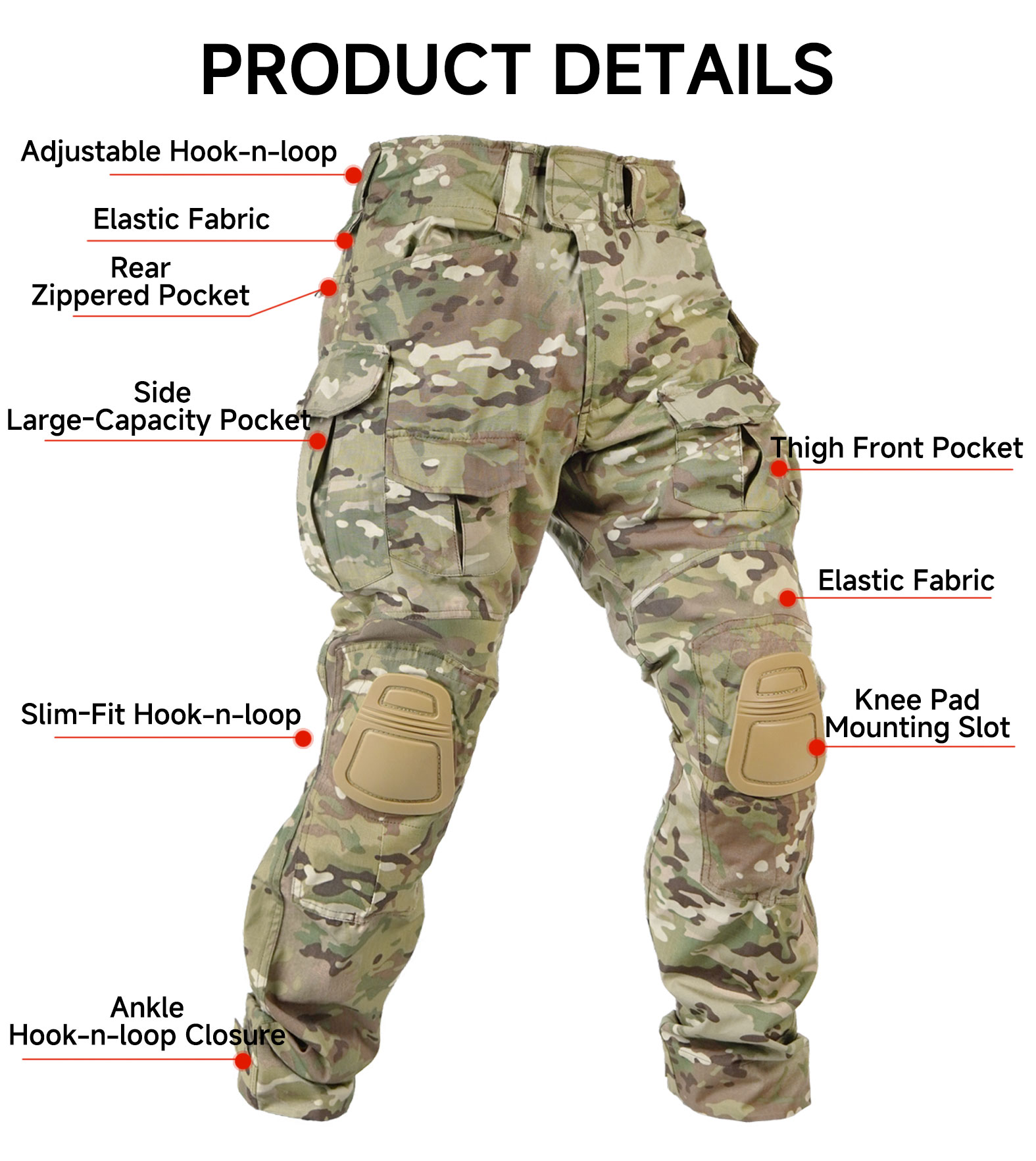 Tactische G3-broek Cargo-gevec - Outdoor Hunting Trousers recensie en prijs