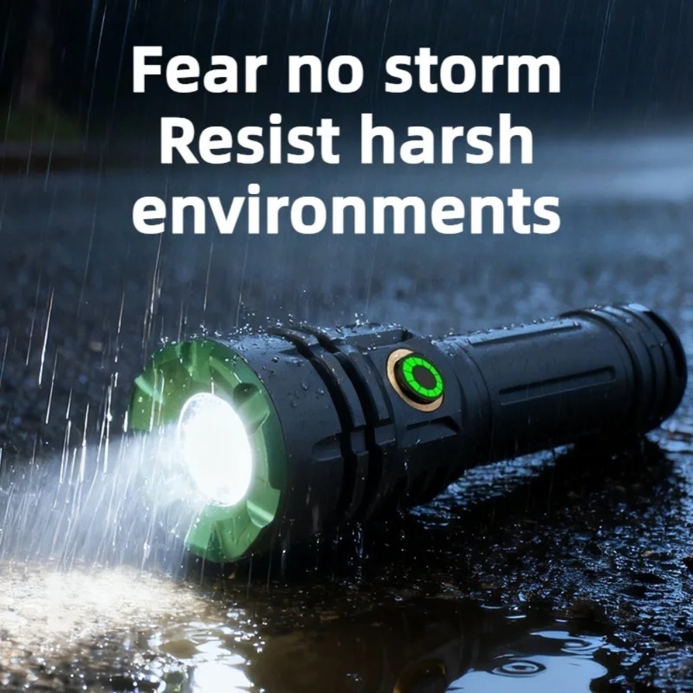 2000LM Superheldere LED-zaklam - Tactical Flashlight Rechargeable recensie en prijs