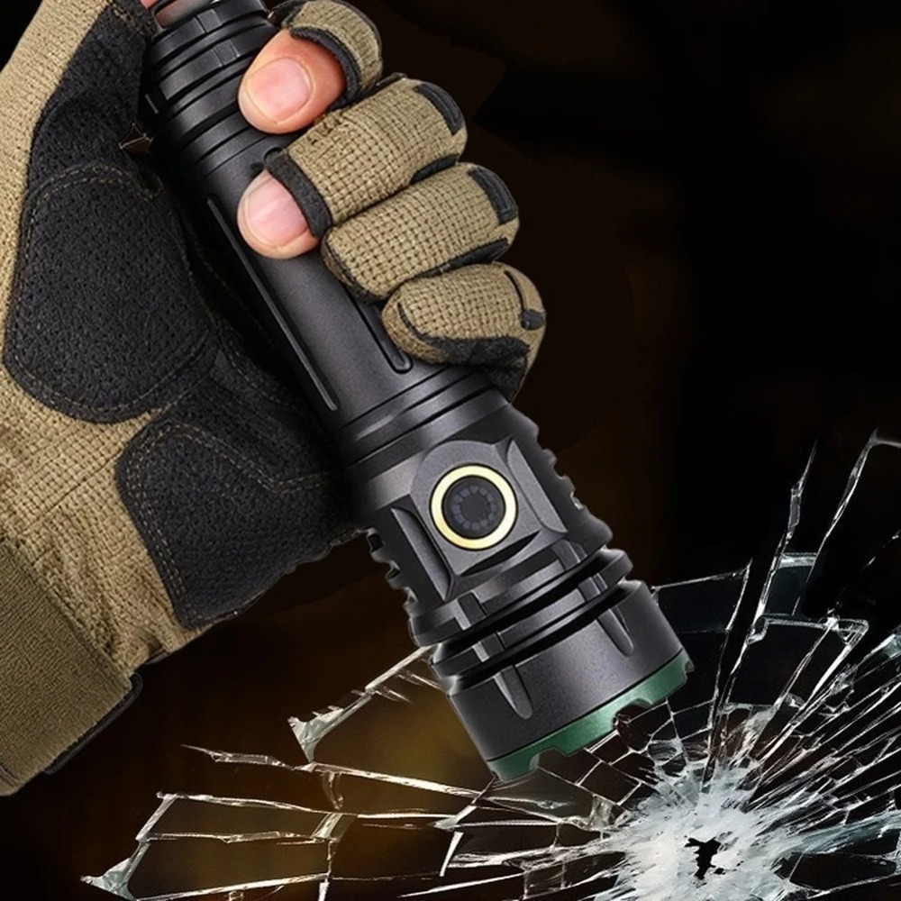 2000LM Superheldere LED-zaklam - Tactical Flashlight Rechargeable recensie en prijs
