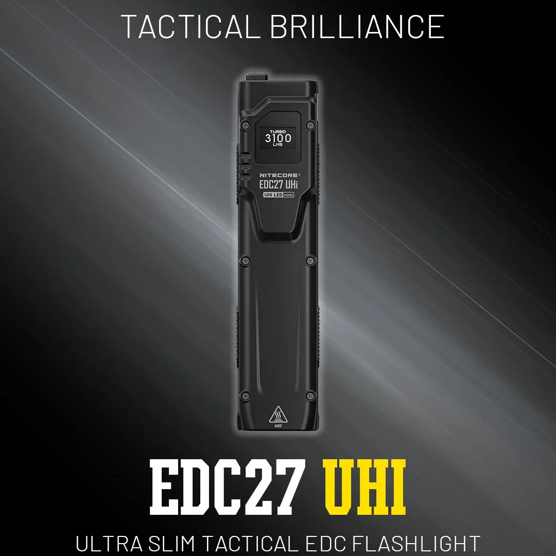 Convoy UHi Tactische EDC-zakla - Tactical Flashlight Rechargeable recensie en prijs
