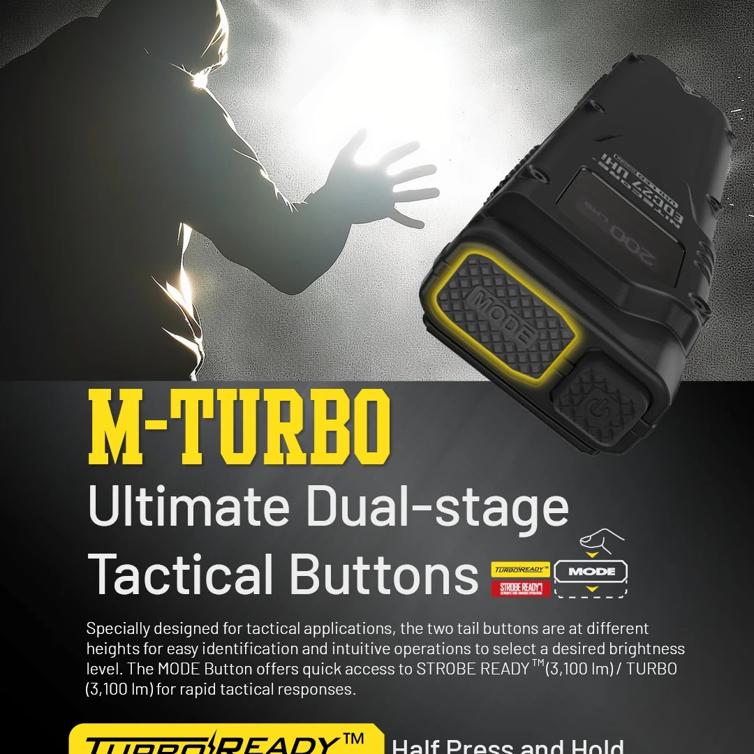 Convoy UHi Tactische EDC-zakla - Tactical Flashlight Rechargeable recensie en prijs
