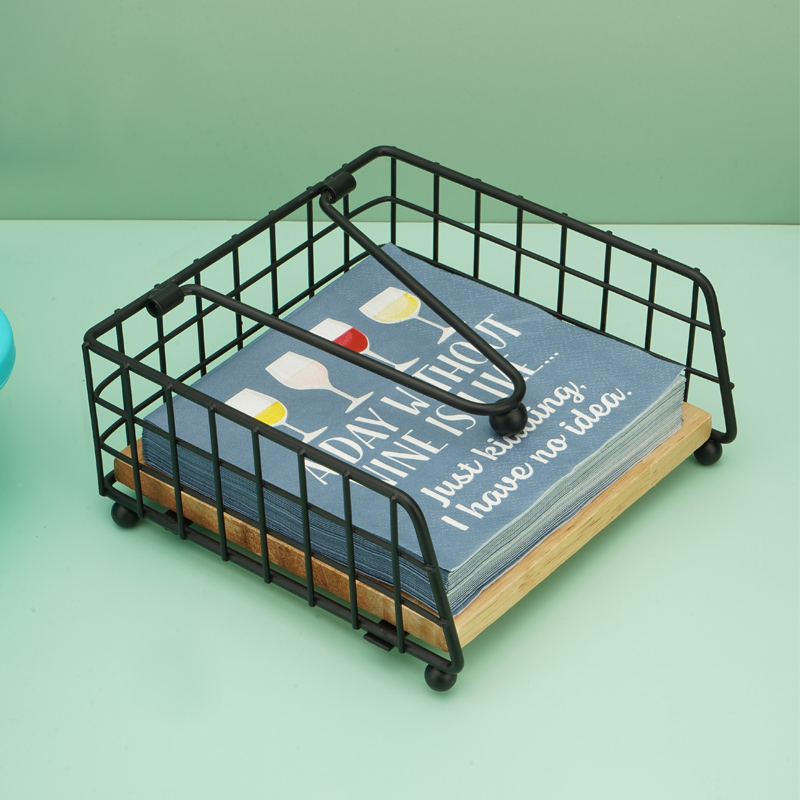 Vierkante houten servethouder, - Outdoor Hunting Kitchen recensie en prijs
