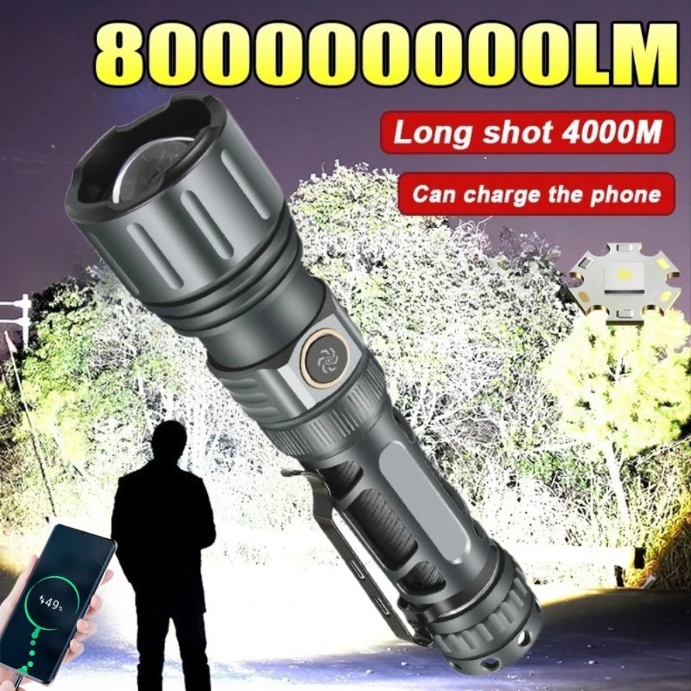 Superheldere zaklamp Draagbare - Tactical Flashlight Rechargeable recensie en prijs