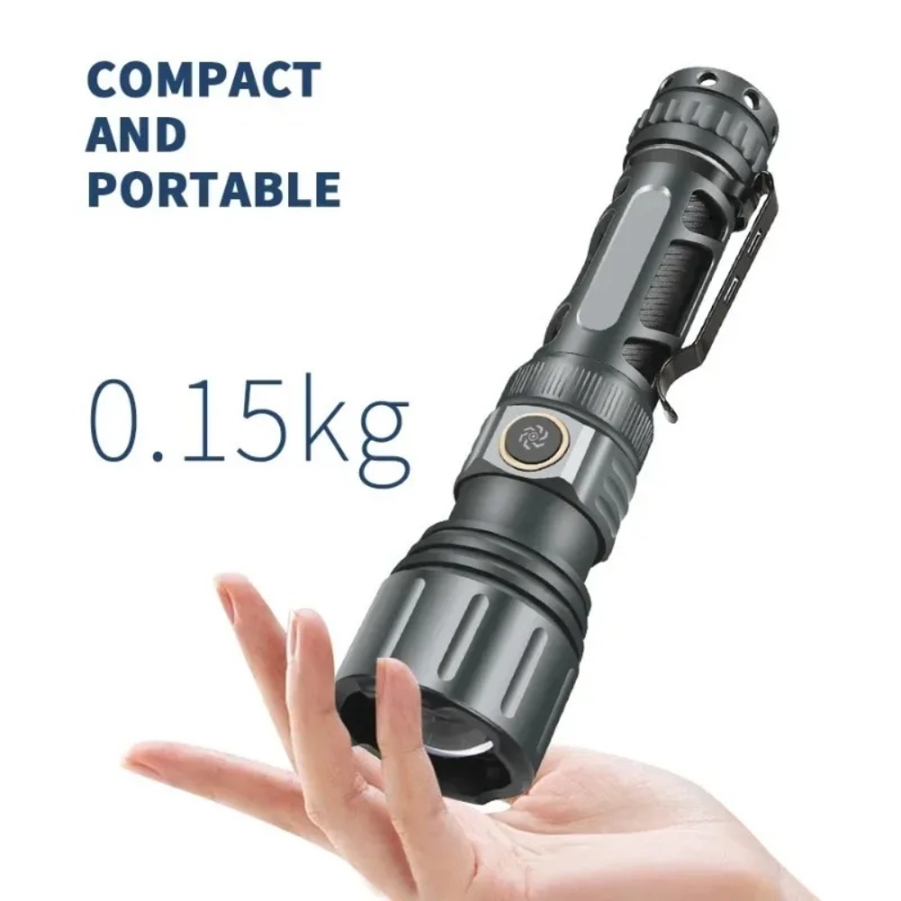 Superheldere zaklamp Draagbare - Tactical Flashlight Rechargeable recensie en prijs