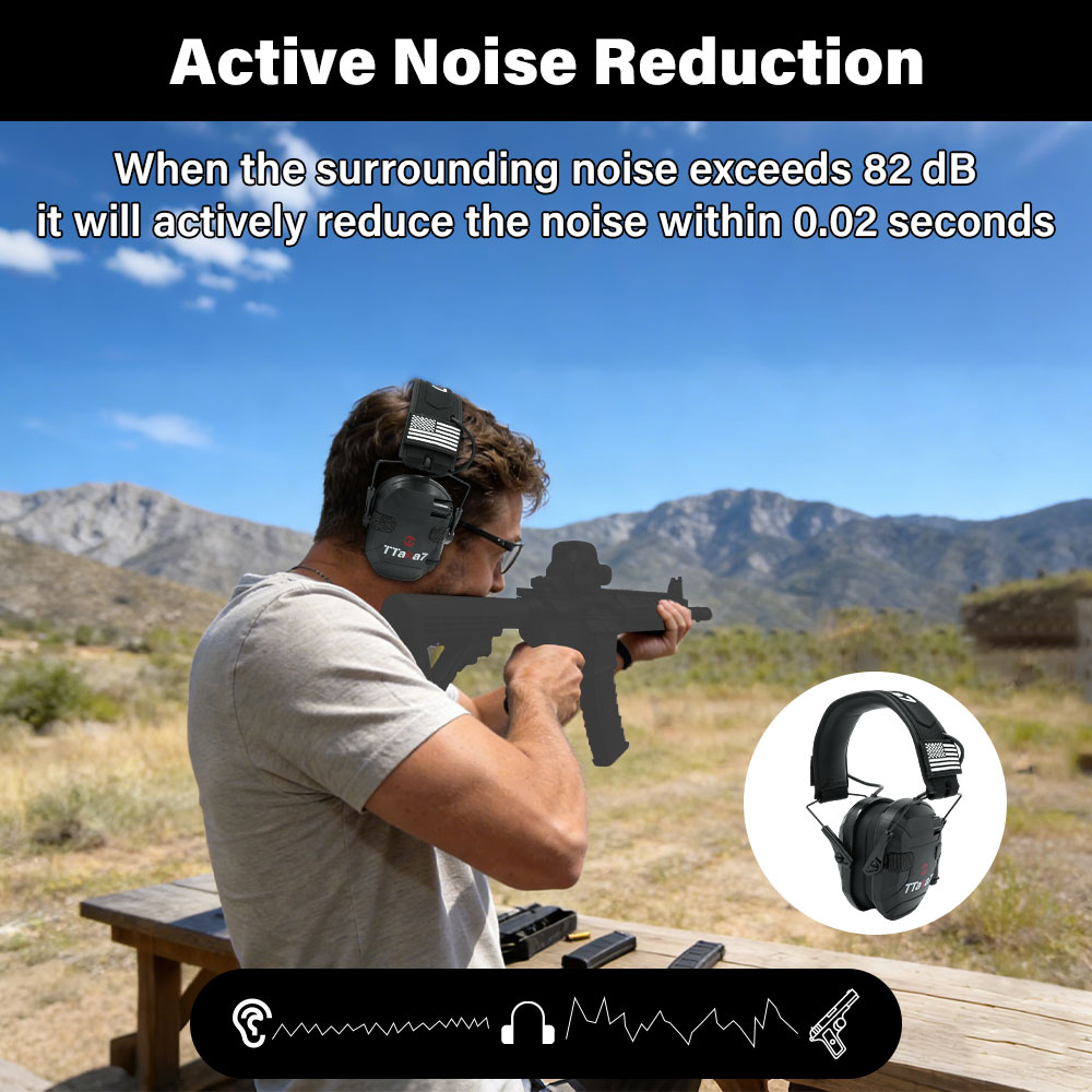 W1/W3 Opvouwbare elektronische - Shooting Ear Muff recensie en prijs