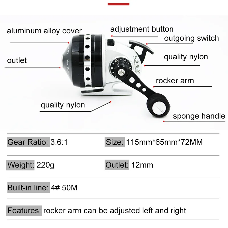Gesloten Haspel Bl30 Vissen 4  - Outdoor Hunting Products recensie en prijs