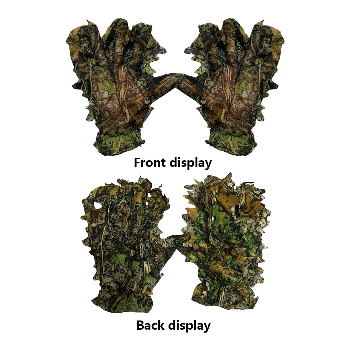 3D Camouflage Leaf-jacht hands - Outdoor Hunting Gloves recensie en prijs